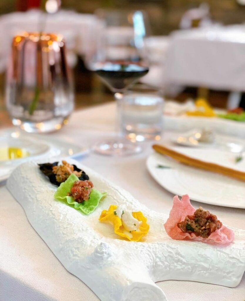 A dish served at Don Alfonso 1890 in Toronto.