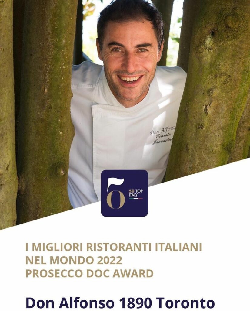 Don Alfonso 1890 named best Italian restaurant by 50 Top Italy - Buonissimo