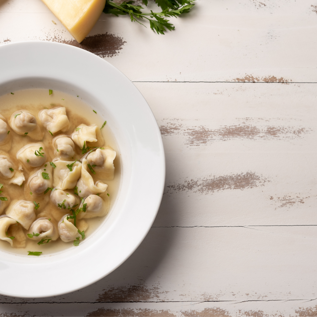RECIPE Tortellini in brodo di Parmigiano Reggiano Buonissimo