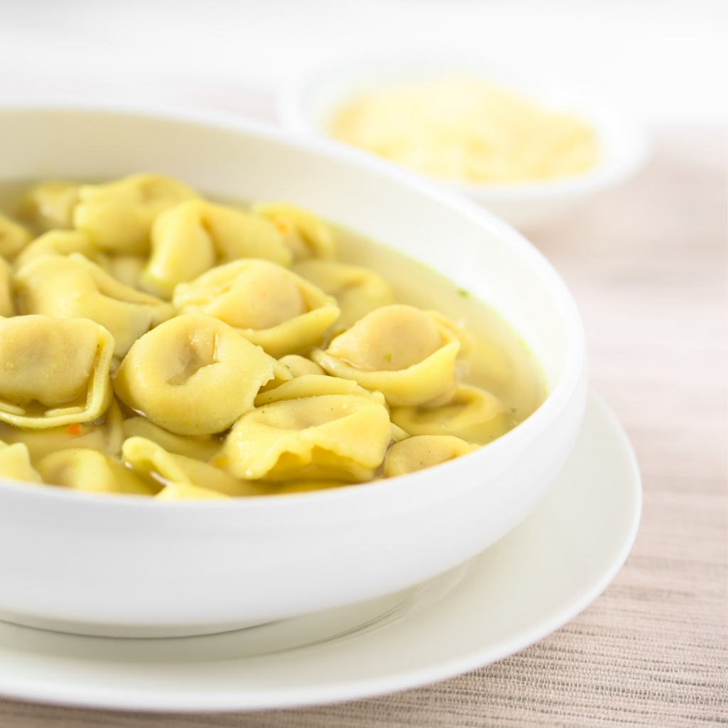 RECIPE Tortellini in brodo di Parmigiano Reggiano Buonissimo