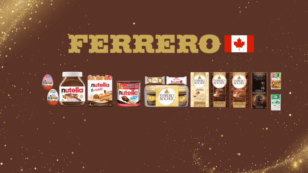 Ferrero Canada products